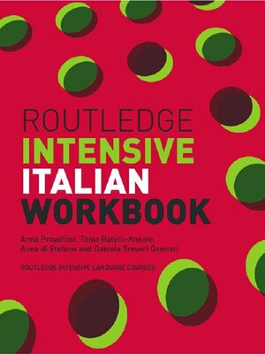 cover image of Routledge Intensive Italian Workbook